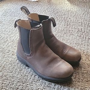Blundstone Brown Pull On Boots